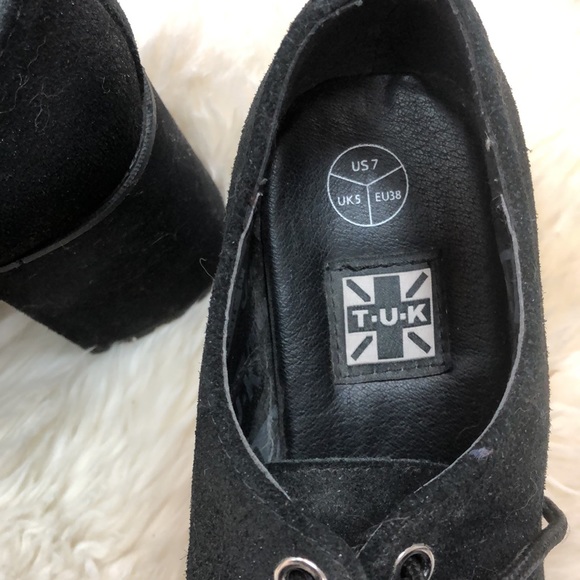 T.U.K. Nosebleed Platform Shoes - Picture 8 of 8